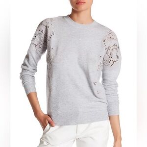 Elegant Gray Women's Sweater